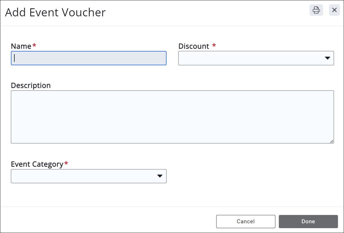 Add event voucher screenshot
