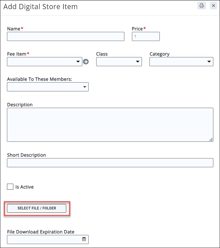 Create digital download product