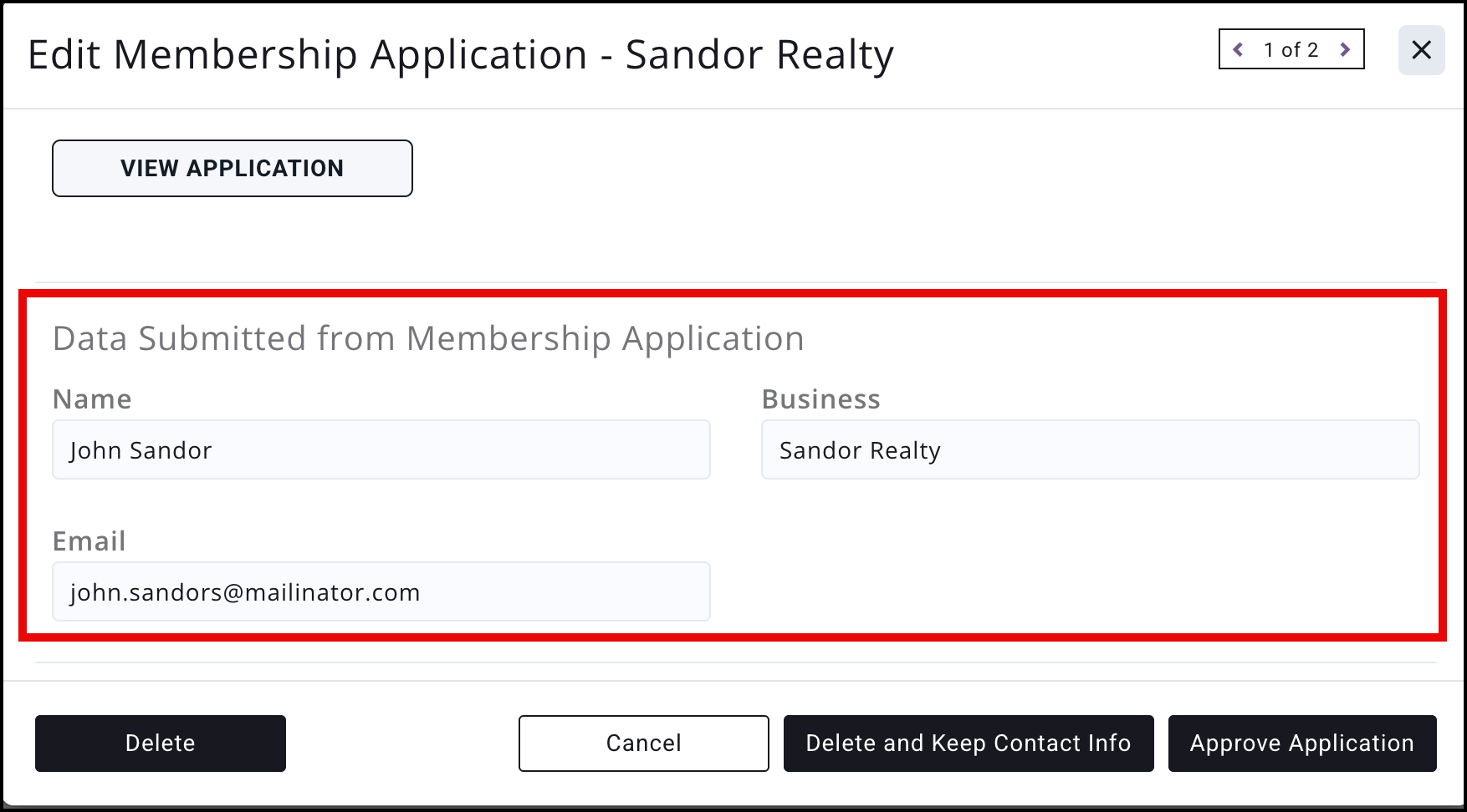 Data submitted from Membership App.png