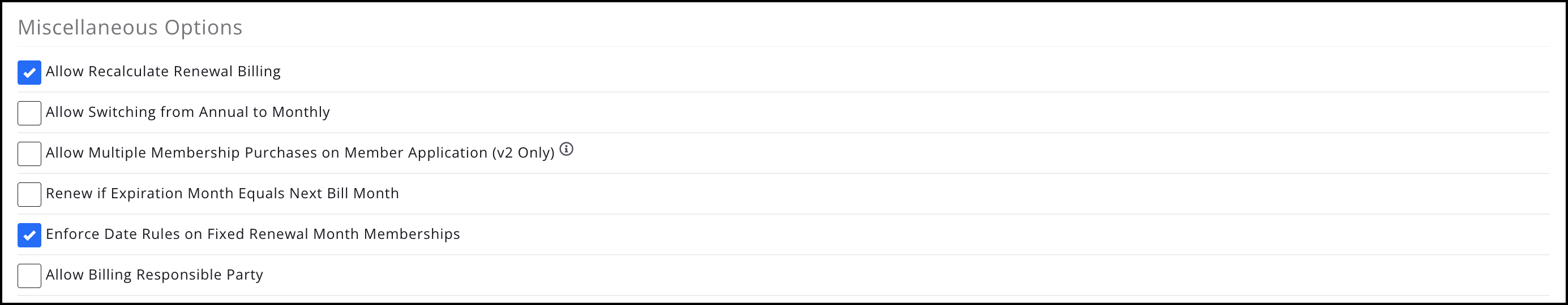 Membership Miscellaneous Options.png